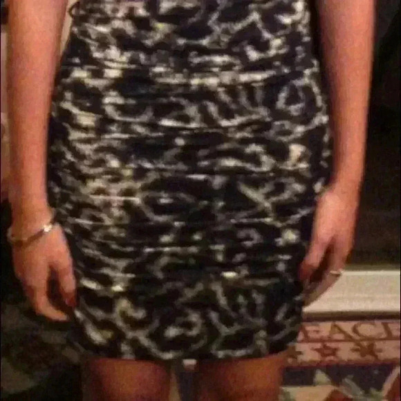 International Concepts Animal Print Black & White Dress - Picture 7 of 7